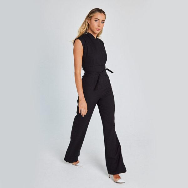 Long Sleeveless Jumpsuit